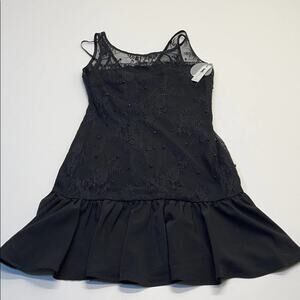 PEARL Womens 8 Black Mini Cocktail Dress